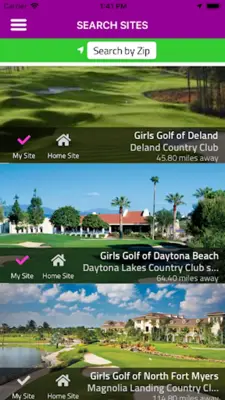 Girls Golf android App screenshot 13