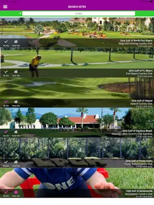 Girls Golf android App screenshot 4