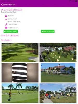 Girls Golf android App screenshot 7